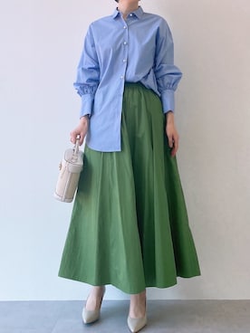 高身長 マキシ丈ボリュームスカート(トールサイズ)Essenave 高身長 マキシ丈ボリュームスカート(トールサイズ)Essenave