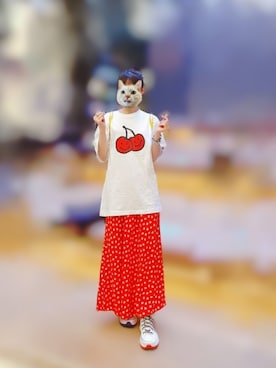 「KIRSH（キルシー）のアイテム」を使った、nekojiangさん（レディース・152cm）の春コーディネート