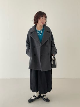 「アイテム（バレエシューズ）」を使った、saeさん（レディース・152cm・20代）の秋コーディネート