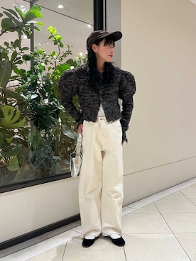 saeさん（レディース・152cm）の冬コーディネート