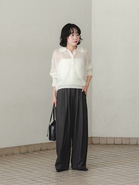 saeさん（骨格ナチュラル・レディース・152cm）の秋コーディネート