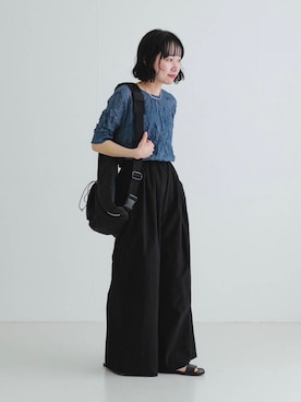 「アイテム（バックパック/リュック）」を使った、ysae0525さん（レディース・152cm）の夏コーディネート