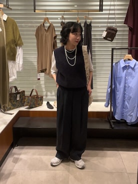 「SALOMON（サロモン）の『23-25サイズ』SALOMON　Exclusive XA PRO 3D（スニーカー）」を使った、saeさん（レディース・152cm）の夏コーディネート