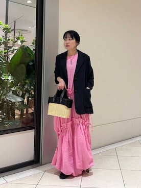 「URBAN RESEARCH（アーバンリサーチ）のアイテム（ジャケット/アウター）」を使った、ysae0525さん（レディース・152cm）の春コーディネート