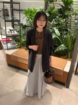 saeさん（レディース・152cm）の春コーディネート