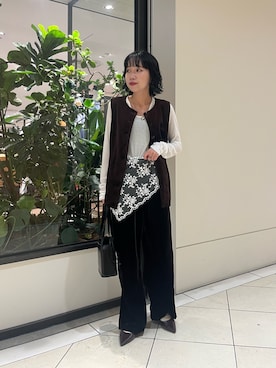 saeさん（レディース・152cm）の秋コーディネート