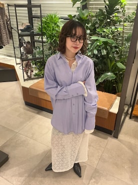 saeさん（レディース・152cm）の冬コーディネート