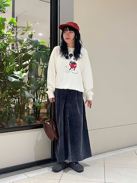 「MASTER&Co（マスターアンドコー）のアイテム（バッグ）」を使った、saeさん（レディース・152cm）の秋コーディネート