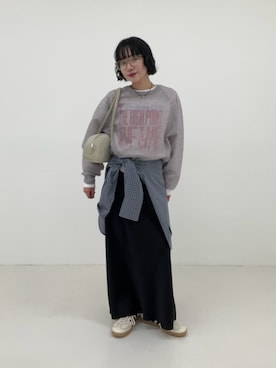 saeさん（レディース・152cm）の冬コーディネート