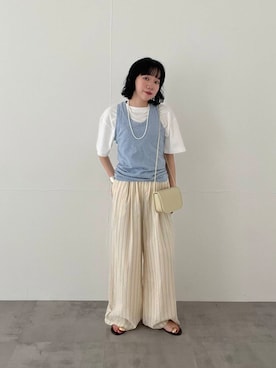 「ITTI（イッチ）のアイテム」を使った、ysae0525さん（レディース・152cm）の夏コーディネート