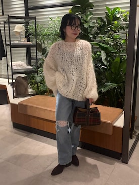 「アイテム（シューズ）」を使った、saeさん（レディース・152cm）の秋コーディネート
