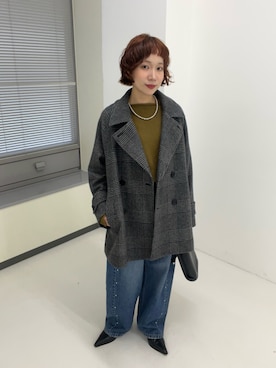 saeさん（レディース・152cm）の秋コーディネート