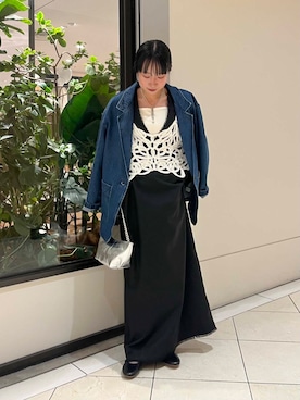「152cm」｜「アイテム（ジャケット/アウター）」を使った、ysae0525さん（レディース・152cm）の冬コーディネート