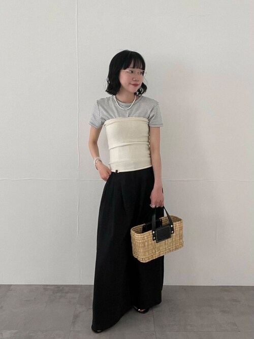 URBAN RESEARCH なんばCITYysae0525さんのかごバッグを使ったコーディネート - ZOZOTOWN