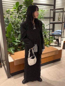 saeさん（レディース・152cm）の冬コーディネート