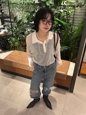 「URBAN RESEARCH（アーバンリサーチ）のアイテム」を使った、saeさん（レディース・152cm）の秋コーディネート