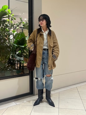 saeさん（骨格ナチュラル・レディース・152cm）の秋コーディネート