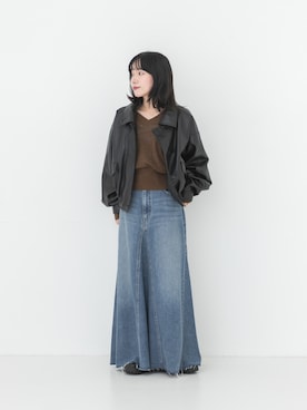 saeさん（レディース・152cm）の秋コーディネート
