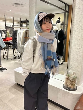 saeさん（レディース・152cm）の冬コーディネート