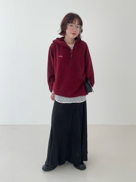 「アイテム（メガネ）」を使った、saeさん（レディース・152cm）の秋コーディネート
