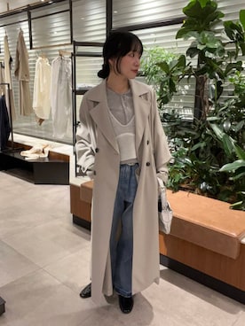 saeさん（レディース・152cm）の冬コーディネート