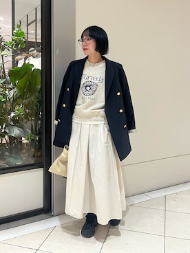 saeさん（レディース・152cm）の冬コーディネート