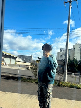 「WEGO（ウィゴー）のアイテム」を使った、Hiroさん（骨格ウェーブ・メンズ・177cm）の冬コーディネート