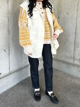 「Java（ジャバ）のアイテム」を使った、suzuさん（レディース・152cm）の冬コーディネート