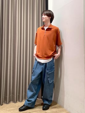 「re_k by JUNRED（レクバイジュンレッド）のアイテム（パンツ）」を使った、kazu822さん（メンズ・175cm）の春コーディネート