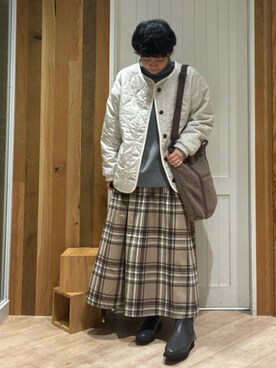 タナカさん（レディース・158cm）の冬コーディネート