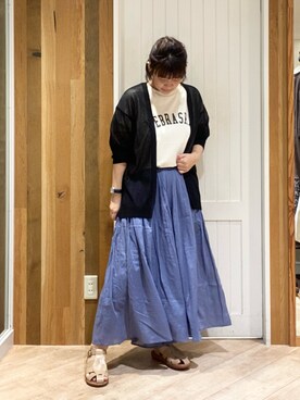 タナカさん（レディース・158cm）の夏コーディネート