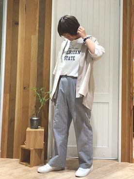 タナカさん(レディース・158cm)の夏コーディネート