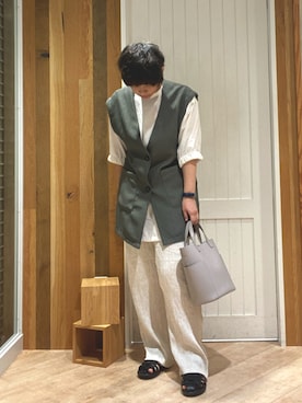 タナカさん（レディース・158cm）の春コーディネート