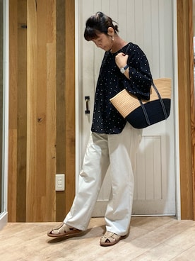 タナカさん（レディース・158cm）の夏コーディネート