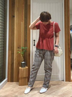 タナカさん（レディース・158cm）の春コーディネート