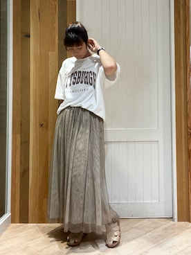 タナカさん（レディース・158cm）の夏コーディネート