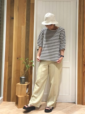 タナカさん（レディース・158cm）の夏コーディネート