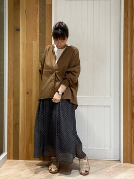 タナカさん（レディース・158cm）の夏コーディネート