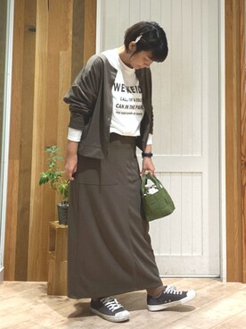 タナカさん（レディース・158cm）の夏コーディネート