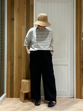 タナカさん（レディース・158cm）の夏コーディネート