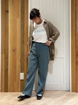 タナカさん（レディース・158cm）の秋コーディネート