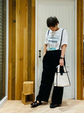 タナカさん（レディース・158cm）の夏コーディネート