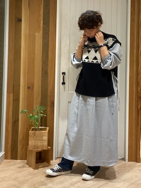 タナカさん（レディース・158cm）の秋コーディネート