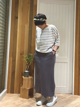 タナカさん（レディース・158cm）の春コーディネート