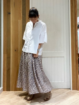 タナカさん（レディース・158cm）の夏コーディネート