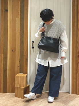 タナカさん（レディース・158cm）の春コーディネート