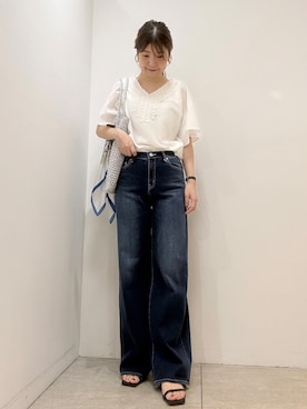 「UNTITLED（アンタイトル）のアイテム」を使った、ｋａｎａｅさん（レディース・163cm）の夏コーディネート