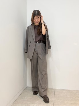「UNTITLED（アンタイトル）のアイテム」を使った、ｋａｎａｅさん（レディース・163cm）の秋コーディネート