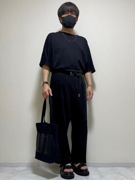 「春夏コーデ」｜「GU（ジーユー）のアイテム（ファッション雑貨）」を使った、DAiさん（メンズ・172cm）の春コーディネート