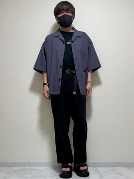 「春夏コーデ」｜「GU（ジーユー）のアイテム（ファッション雑貨）」を使った、DAiさん（メンズ・172cm）の夏コーディネート